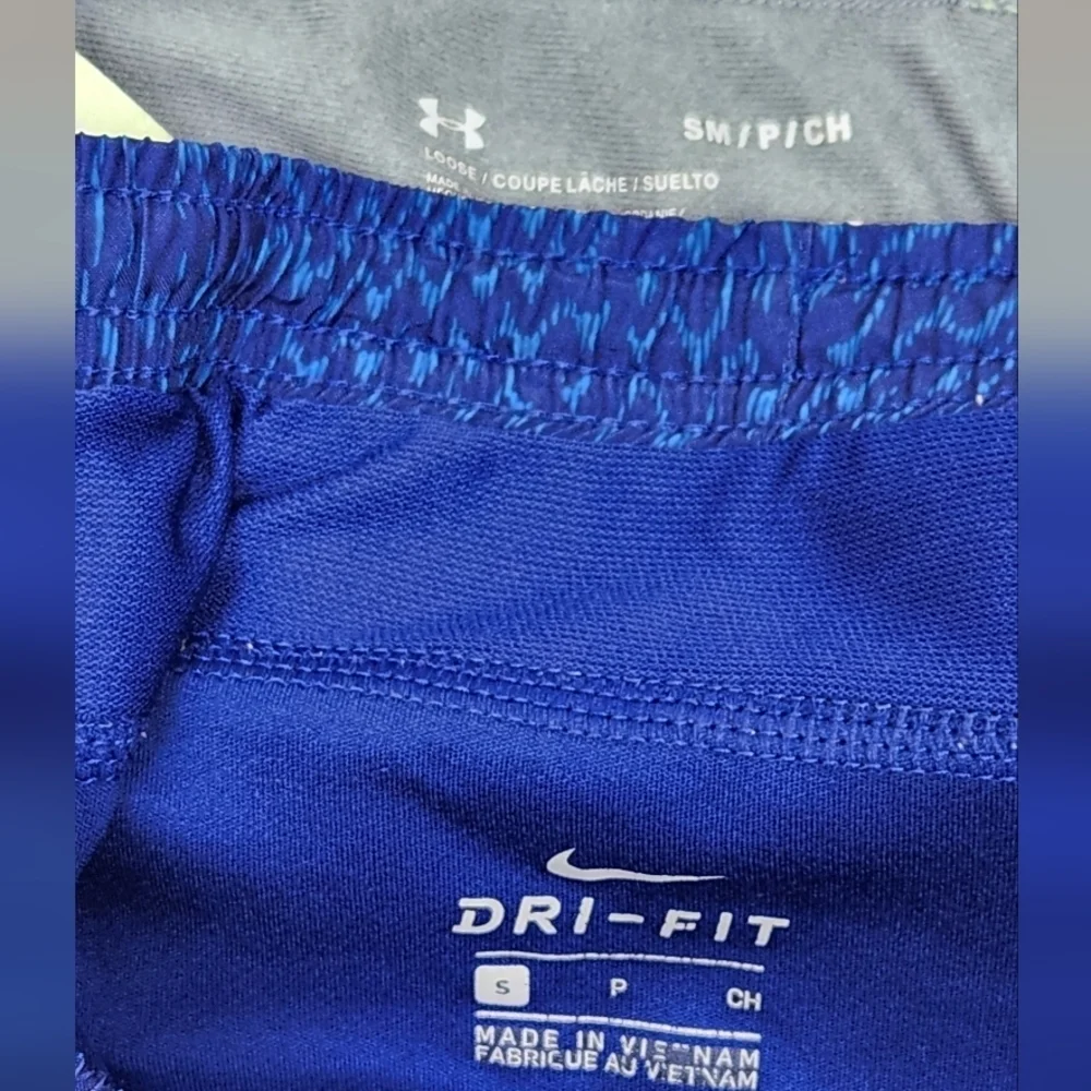 Nike Dri-Fit + Under Armour Athletic Shorts. Lot Of 2. Small